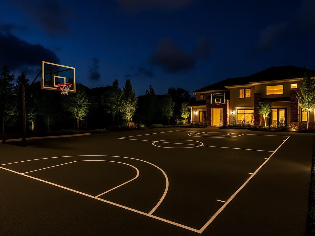 Basketball Court at Elite City Abuja