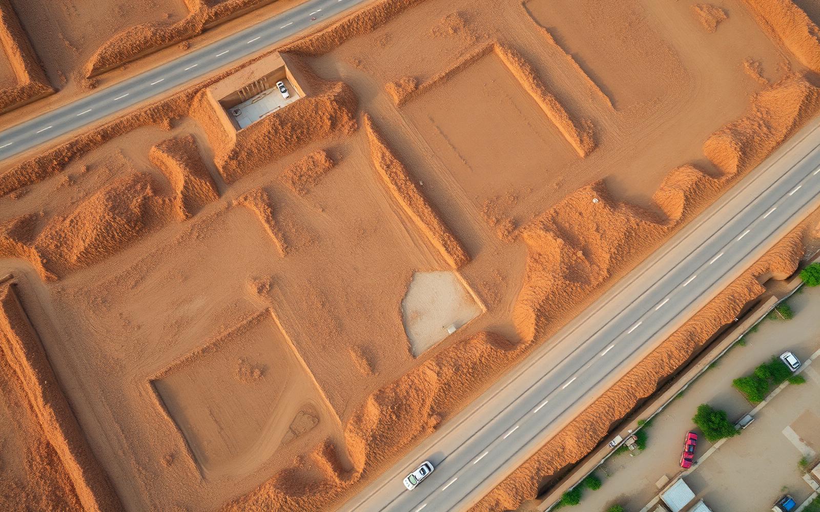 Development progress on site